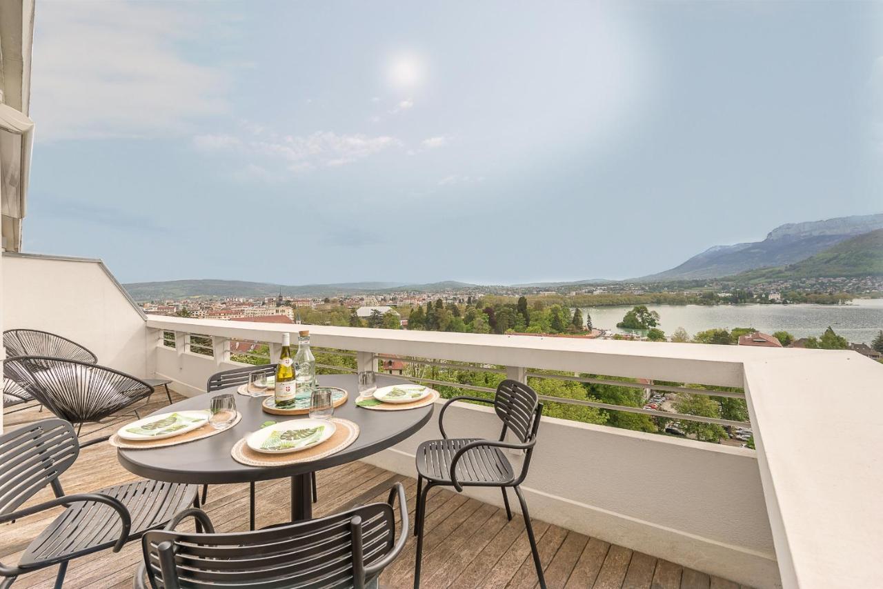 Annecy Lake, Luxury Top Floor Apartment - Lla Selections By Location Lac 阿讷西 外观 照片